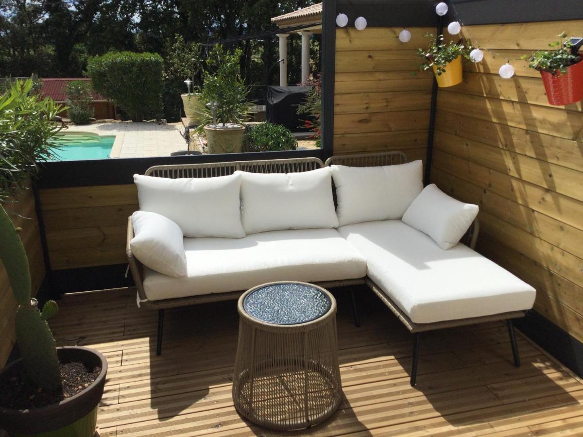 Le Pouticaire Apartment Salinelles Exterior foto