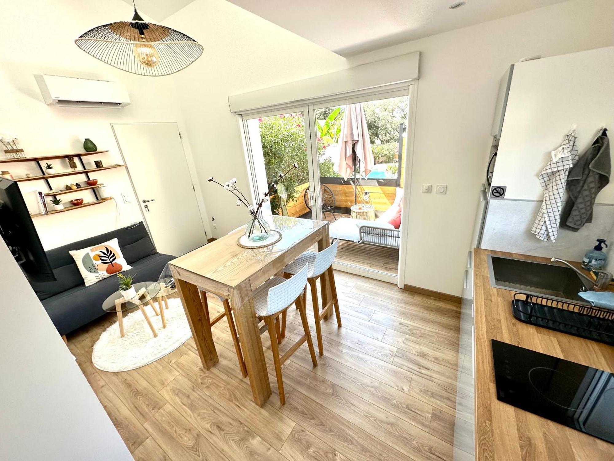 Le Pouticaire Apartment Salinelles Exterior foto